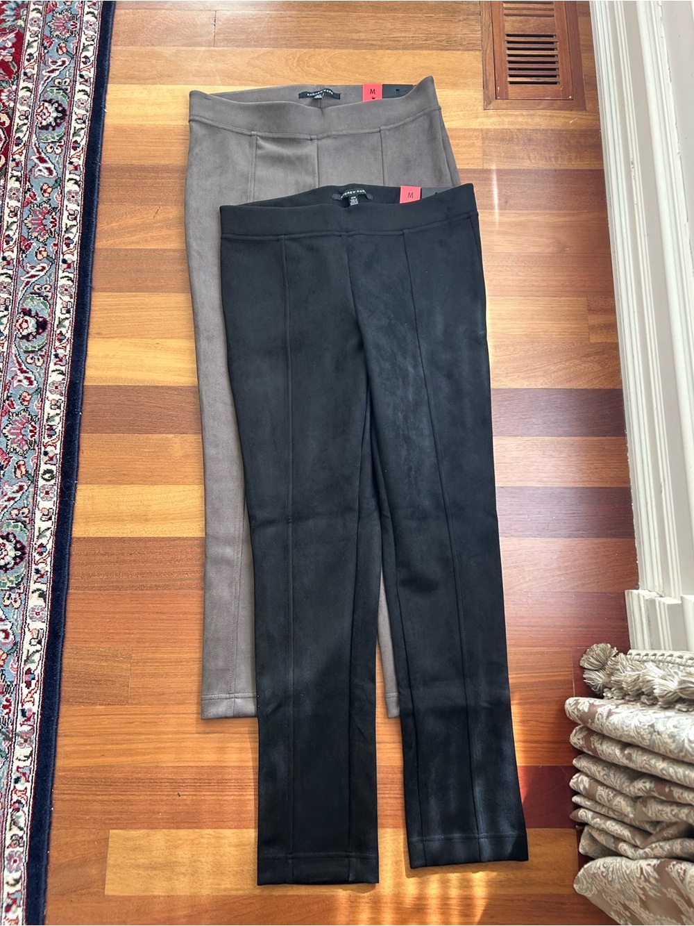 Faux suede skinny pant bundle
